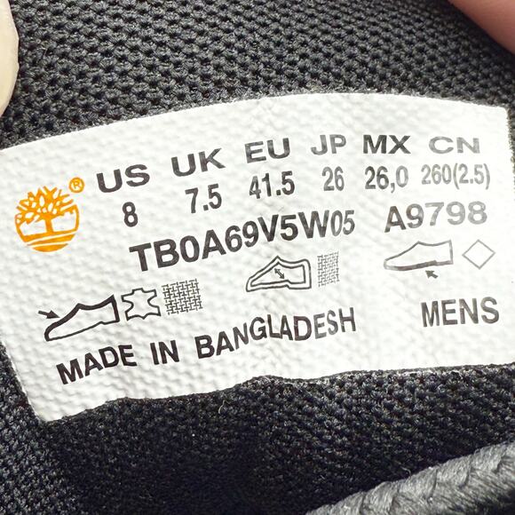 Timberland Black and White Men's Sneakers - Picture 11 of 13